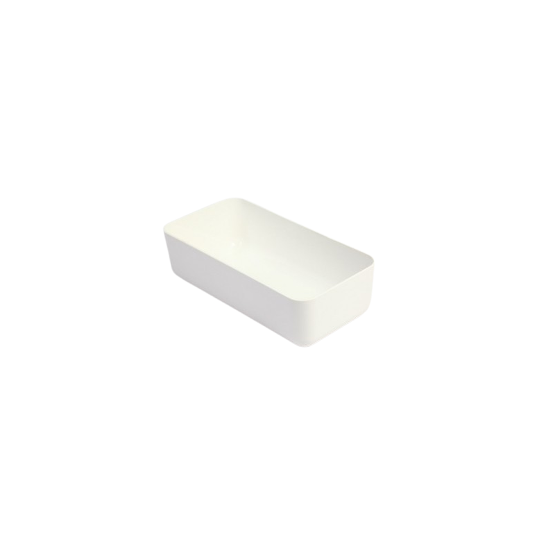 Bandeja 14X28X8 Blanca